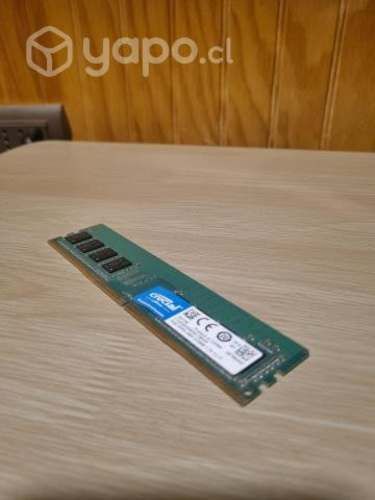 Ram 4gb DDR4 2400 crucial