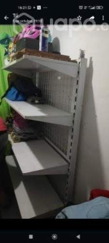 Estante exhibidor metalico