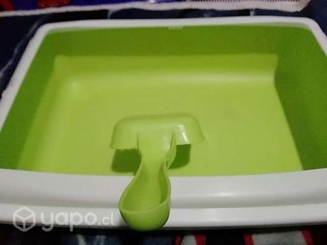 Arenero sanitario para Gatos (viene con su palita)