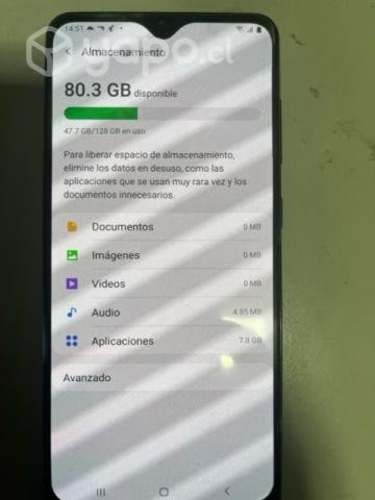 Samsung A31 usado