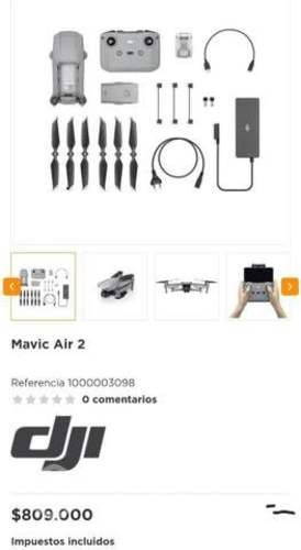 Dron dji mavic air 2 por celular