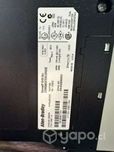 Modulo PLC 1756 ENBT Allen Bradley