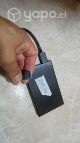 Disco duro externo 500GB