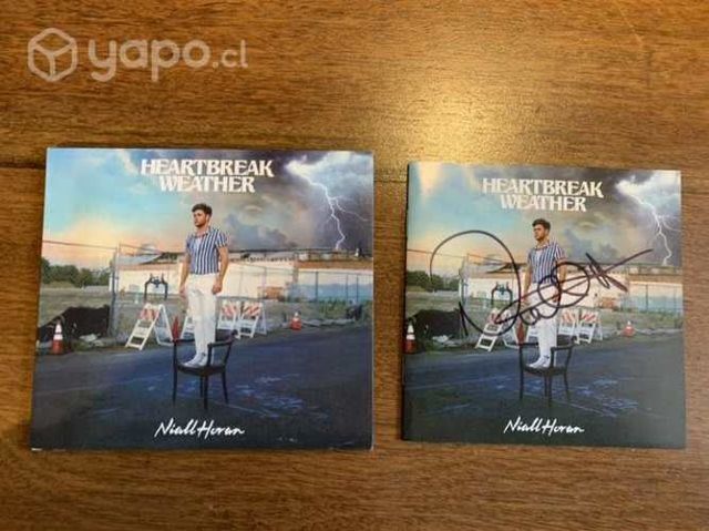 Disco autografiado niall horan