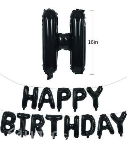 Globos Happy Birthday