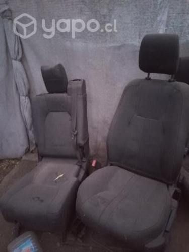 Butacas cuero Land Rover