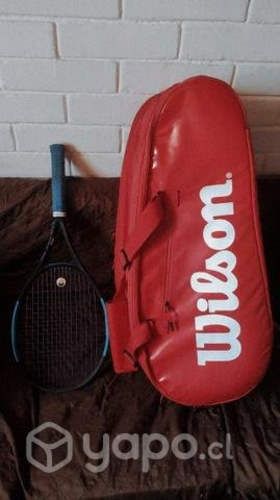 Bolso Wilson super tour , Raqueta Wilson Ultra 100