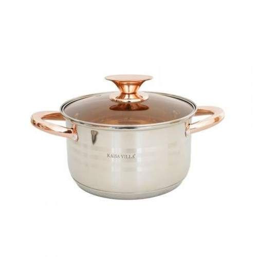 Bateria de cocina ollas en acero quirurgico Kaisa