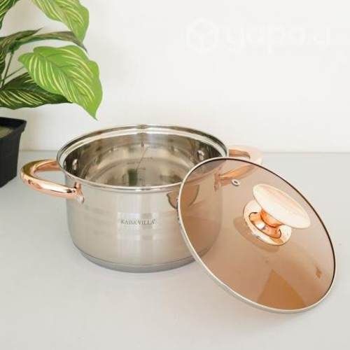 Bateria de cocina ollas en acero quirurgico Kaisa