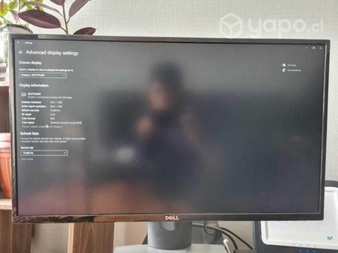 Monitor Full HD 75 Hz Dell 27 pulgadas