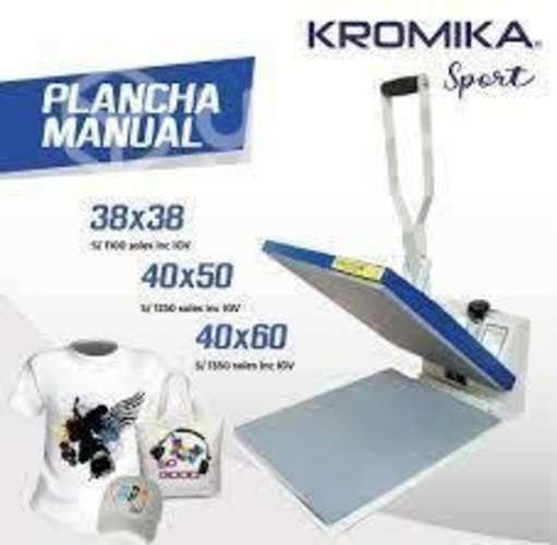 Maquina plancha estampadora 40x50