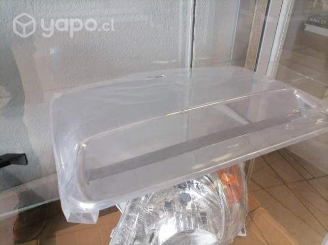 Toma de aire cromada