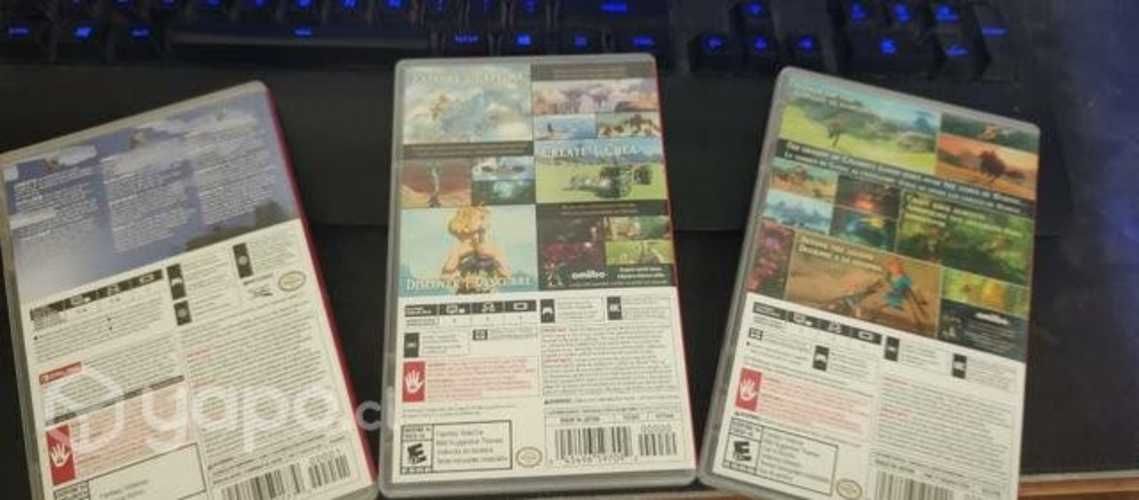 Juegos de nintendo switch