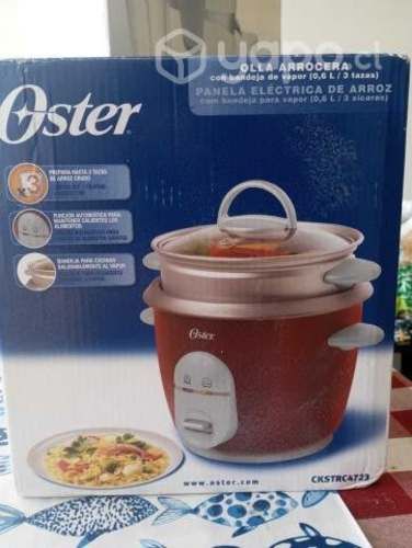 Arrocera multiusos Oster® roja de 3 tz CKSTRC4723