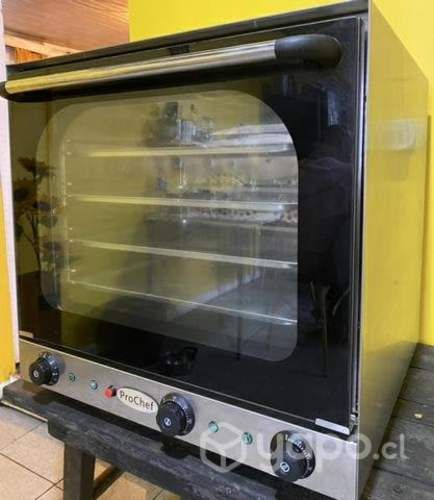 Horno convector eléctrico 4 bandejas vapor y grill