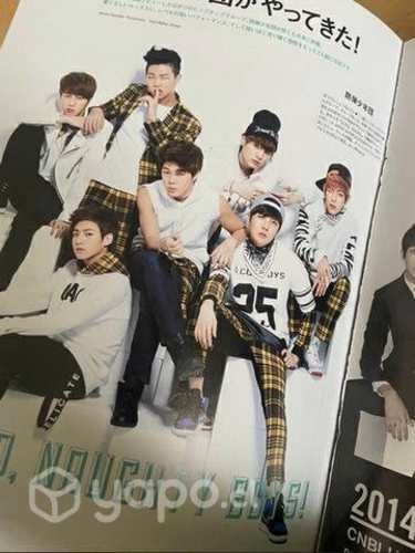Raro: recorte BTS revista Japonesa año 2014