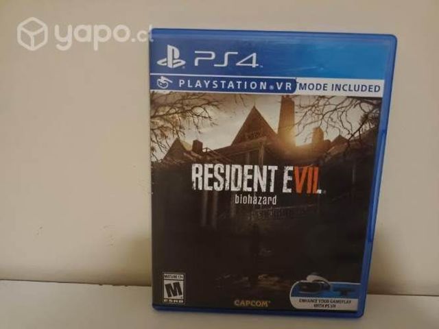 Residente evil 7 biohazard para play station 4