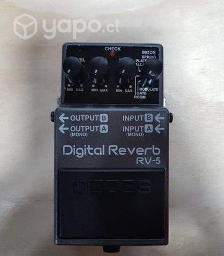 Boss rv5 digital reverb
