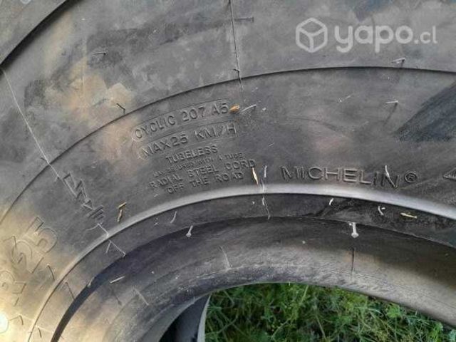 Neumatico nuevo Cargador Frontal aro 25