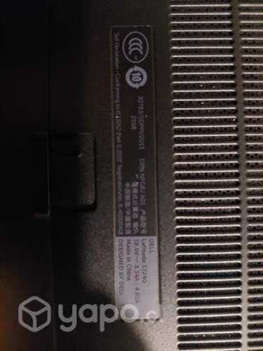 Notebook dell atitude E7240