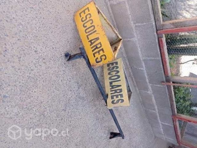 Letreros buses escolares