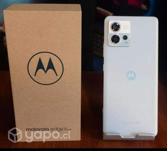 Moto edge 30 fusion 256gb - blanco