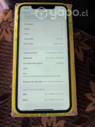 XS Max Grande (256g) original internacional
