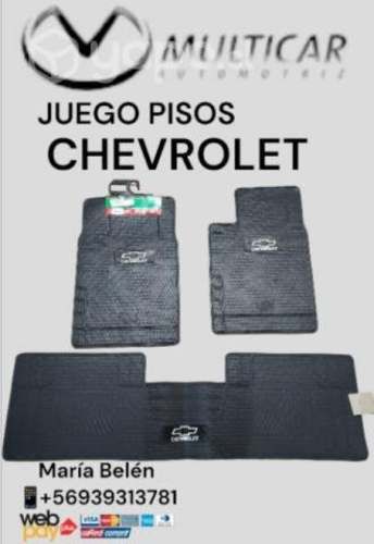 Set pisos chevrolet