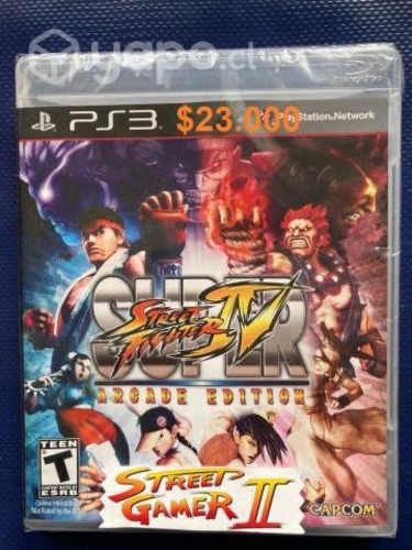 Super street fighter 4 arcade ps3 nuevo sellado