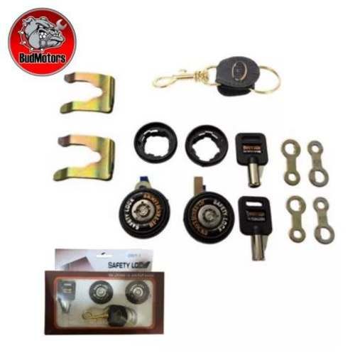 Chapa De Seguridad 2 Puertas Para Auto Universal