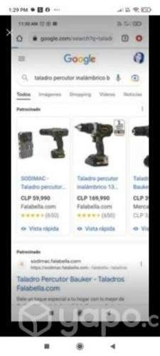 Taladro percutor inalámbrico, NUEVO Y ORIGINAL