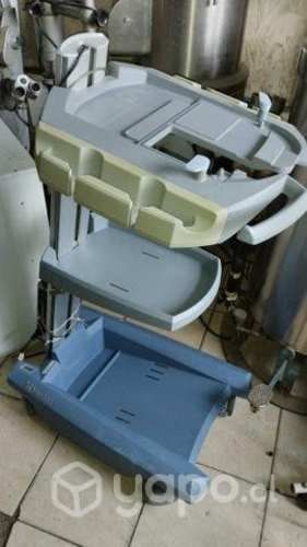 Carro porta ecografo