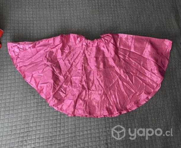 Falda rosada talla 8