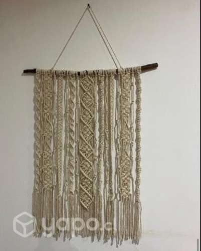 Tapices de macramé 100% algodón -