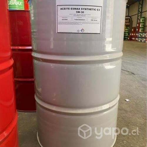 Aceite motor esmax synthetic c3 5w30 208 lt