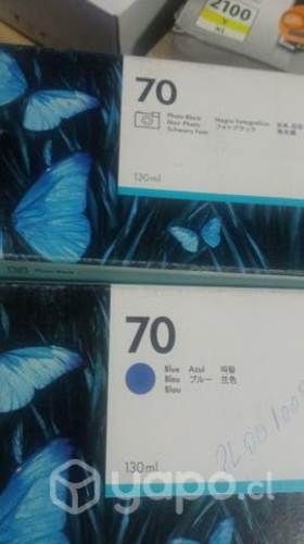 Tintas HP 70 colores originales de 130ml