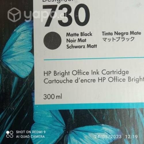 Tintas HP 730 colores originales de 300ml