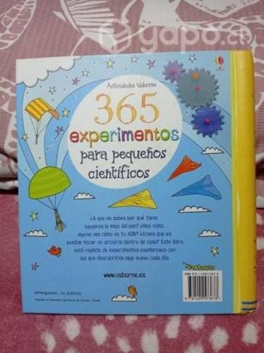 Libro: 365 experimentos para pequeños científicos