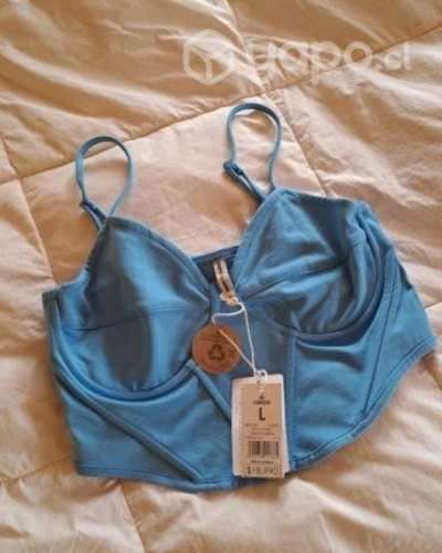 Top corset talla L nuevo