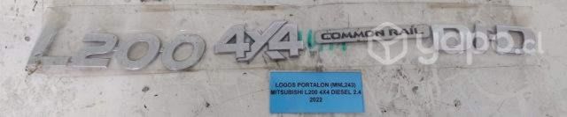 Logo Portalón (MNL243) Mitsubishi L200 4x4 Diesel