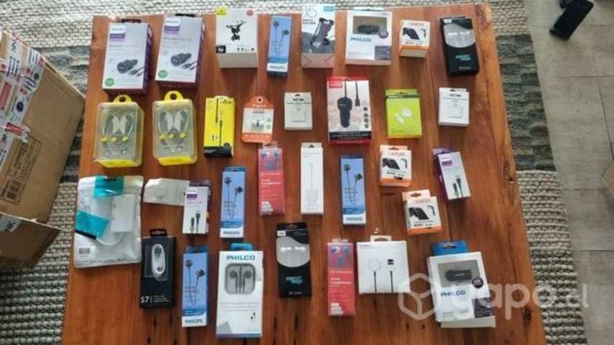 Lote accesorios tecnológicos nuevos