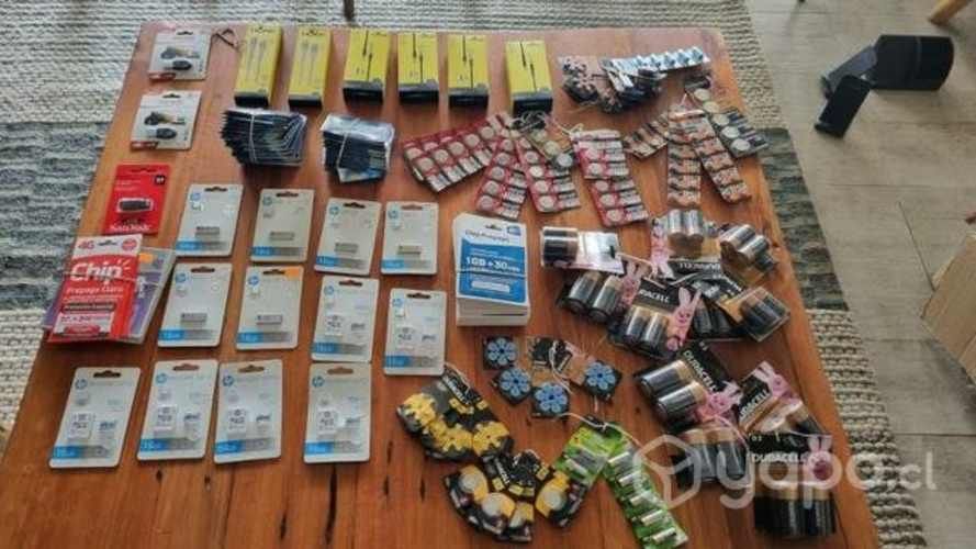 Lote accesorios tecnológicos nuevos