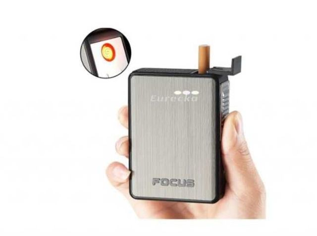 Cigarrera Con Cargador Recargable Usb