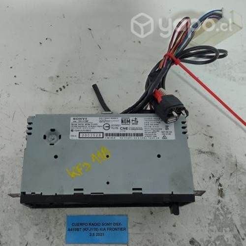 Cuerpo Radio Sony DSX-A410BT (KFJ118) Kia Frontier