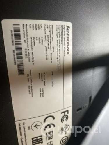 Computador all in one LENOVO C260