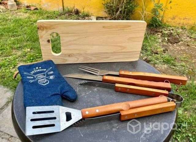 Set de implementos para parilla