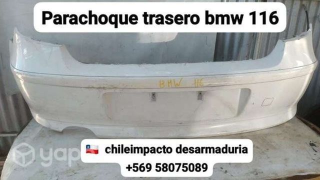 Parachoque trasero BMW desarmaduría