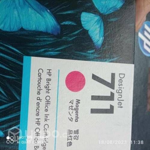 Tinta HP 711 Magenta original de 29ml