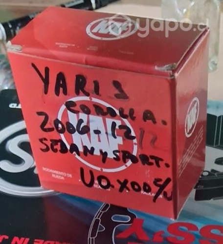 Rodamiento de maza toyota: corolla ,sedan o sport