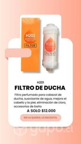 Filtro de duchas